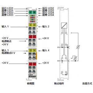 BECKHOFF模擬量輸入端子模塊 EL3054/EL3058/EL3154