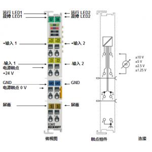 BECKHOFF模擬量輸入端子模塊 EL3602