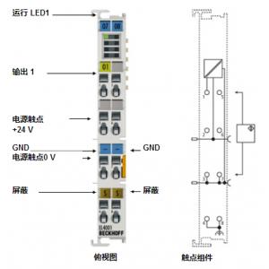 BECKHOFF模擬量輸出端子模塊 EL4001/EL4002/EL4102