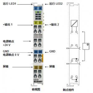 BECKHOFF模擬量輸出端子模塊 EL4732