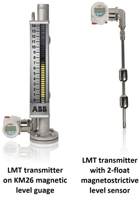 ABB推出K-TEK LMT系列磁致伸縮液位傳感器