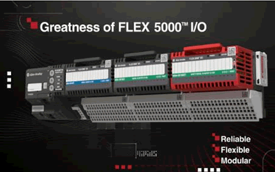 羅克韋爾推出全新 Allen-Bradley FLEX 5000 I/O 平臺